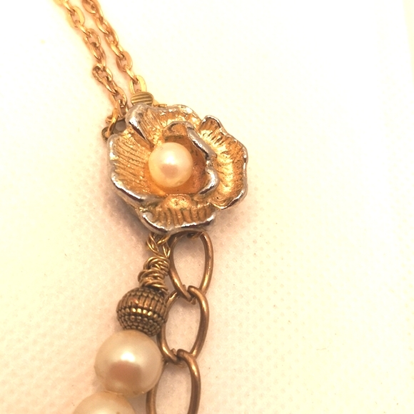 Handmade double layer necklace set - Picture 5 of 10